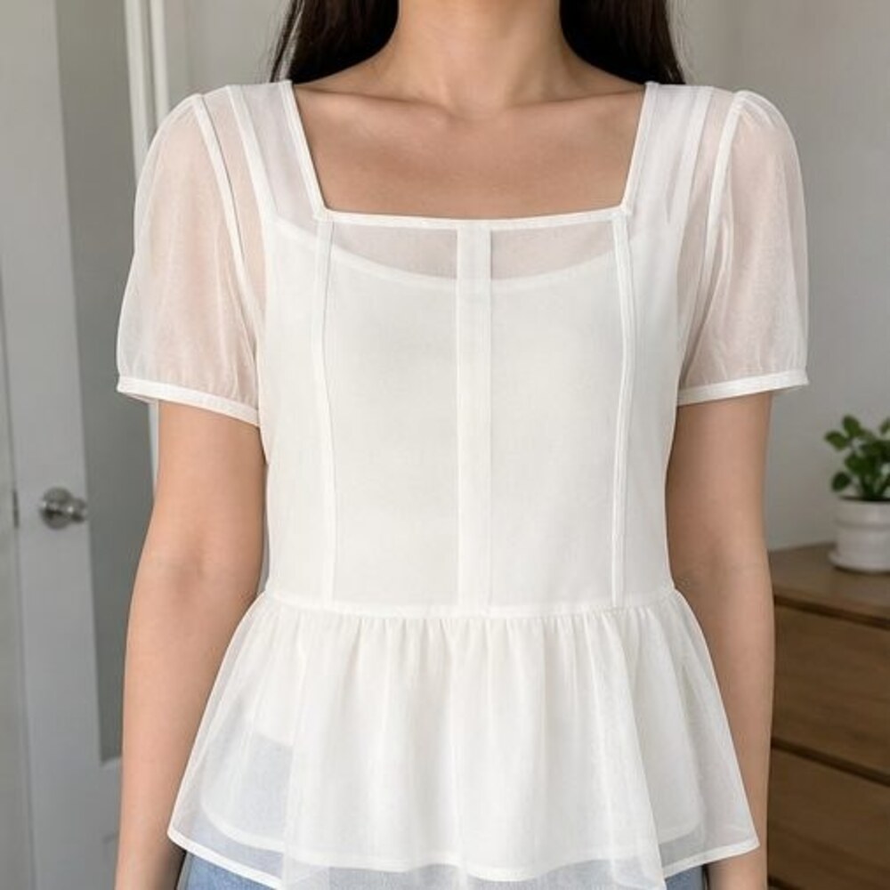 Ivory Cami Blouse - Picture 2 of 6